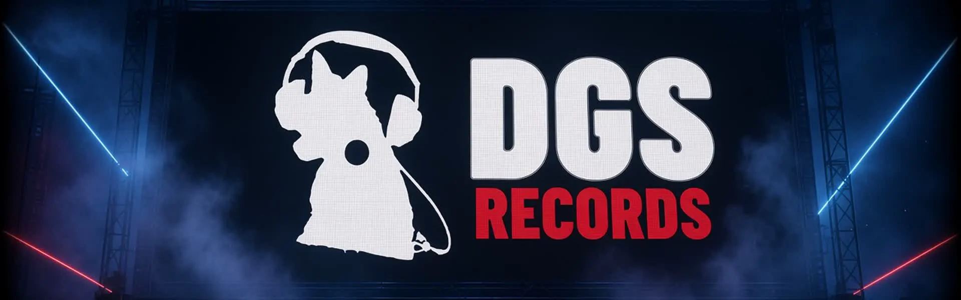 DGS Records wide show banner